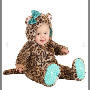 Posh peanut leopard baby Halloween costume